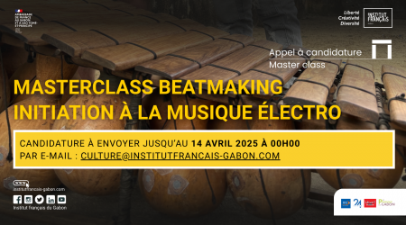 EVENT APPEL A CANDIDATURE Masterclass beatmaking 14 AVRIL 2025 EVENT APPEL A CANDIDATURE Masterclass beatmaking 14 AVRIL 2025